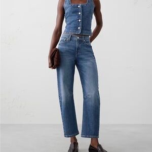 Banana Republic BARREL MID-RISE JEAN Size 20 (35)